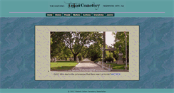 Desktop Screenshot of historicunioncemetery.com