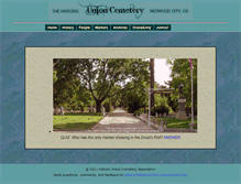 Tablet Screenshot of historicunioncemetery.com